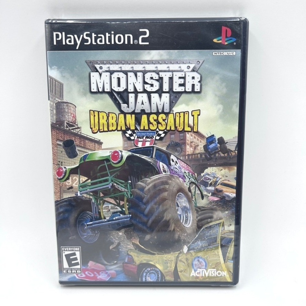 Monster Jam Urban Assault‎ Sony PlayStation 2 PS2 Activision 2008 New Sealed